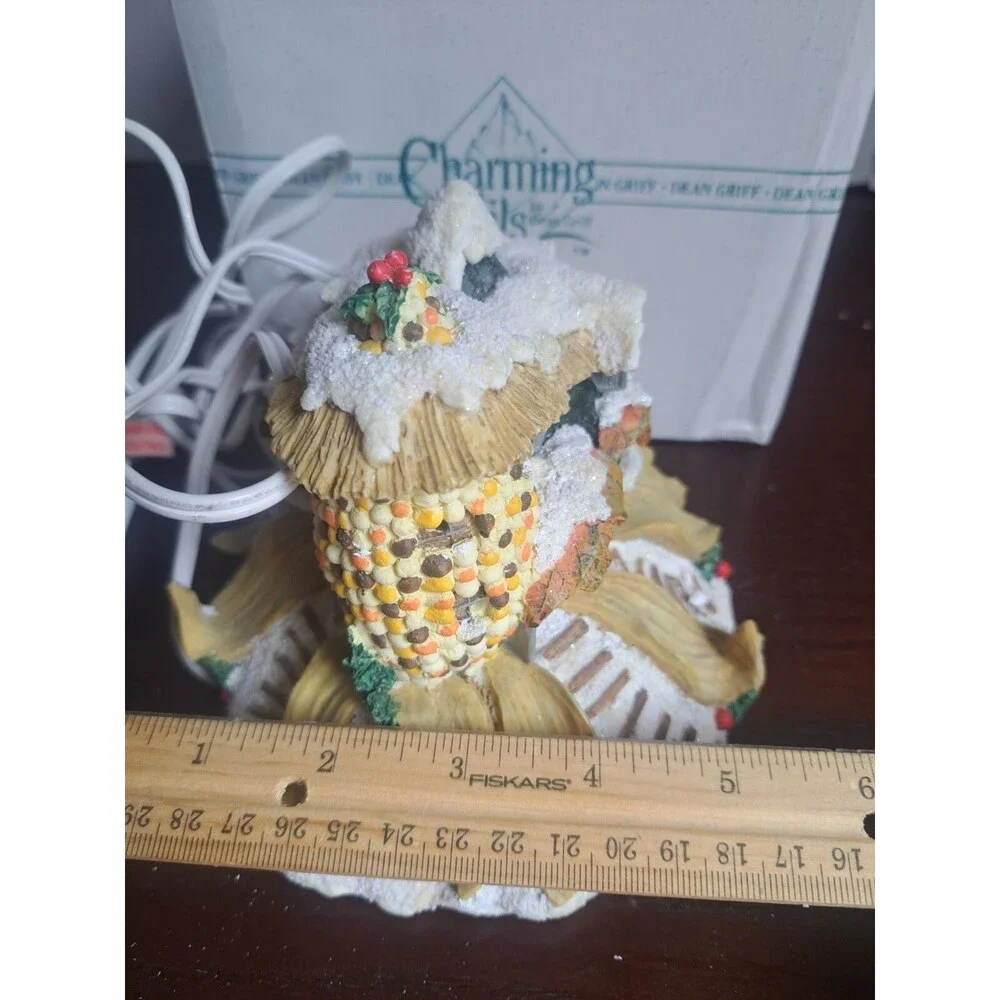 Charming Tails Old Cob Mill Lighted Figurine 7086/7500